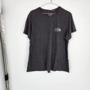 Patagonia Women's XL‎ Ink Black Cap Cool Trail Shirt NWT StrataPeaks